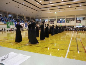 揃った演武が素晴らしいです（＾＾）！