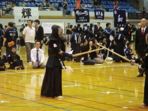 小学生団体戦の様子