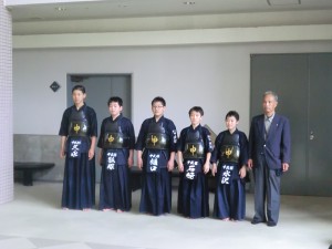 中学生の剣士と入江先生（＾＾）