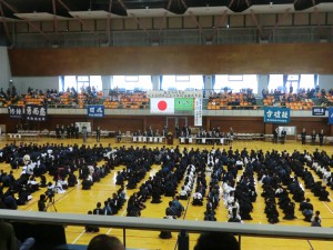 開会式の様子！これからの熱戦が期待されます！