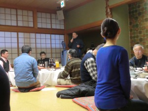 館長先生より先生、剣士、父母の会の皆さまへ感謝の挨拶がありました