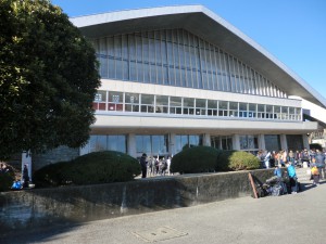 会場の栃木県体育館です！