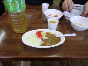 父母の会の手作りカレー…こ、これはうまし！(^o^)