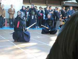 中学男子の部決勝戦！松本剣士の試合( ｀ー´)ノ